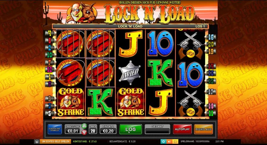 Gold Strike Slot von Games Warehouse