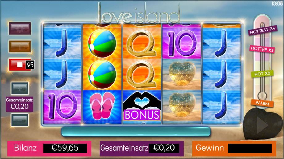 Love Island von Storm Gaming Technology