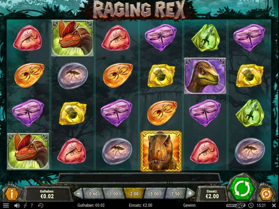 Raging Rex der neue Play'n GO Slot