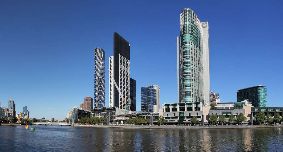 Das Crown Casino in Melbourne