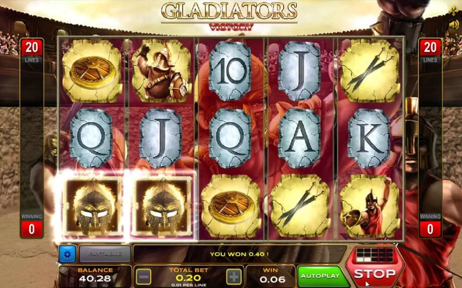 Der Slot Gladiators Victory von Xplosive