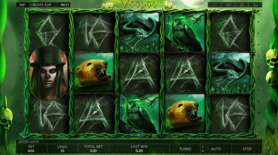 Der Slot Voodoo von Endorphina 