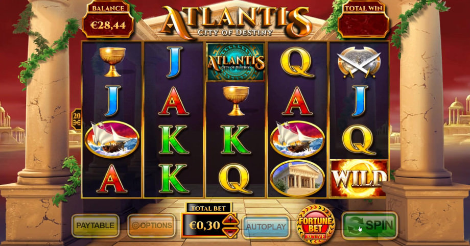 Atlantis City of Destiny von Inspired Gaming