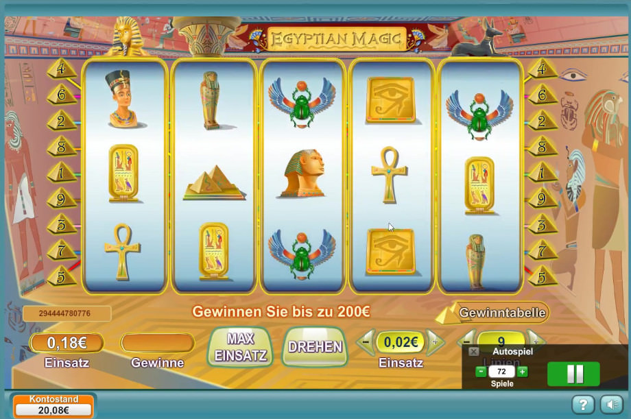 Egyptian Magic von NeoGames