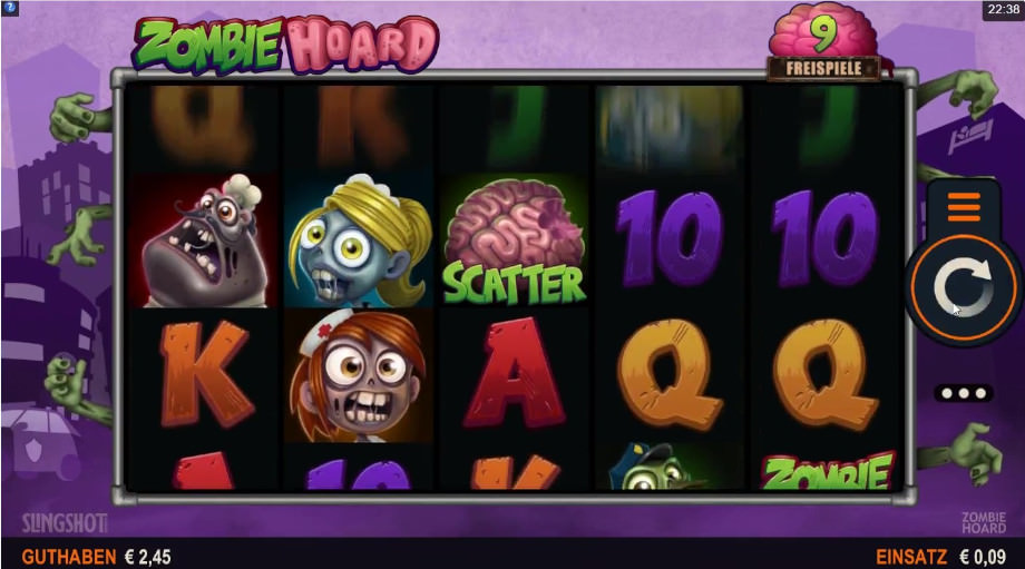 Der neue Slot Zombie Hoard von Microgaming