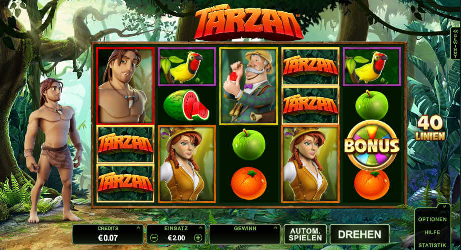 Tarzan von Microgaming