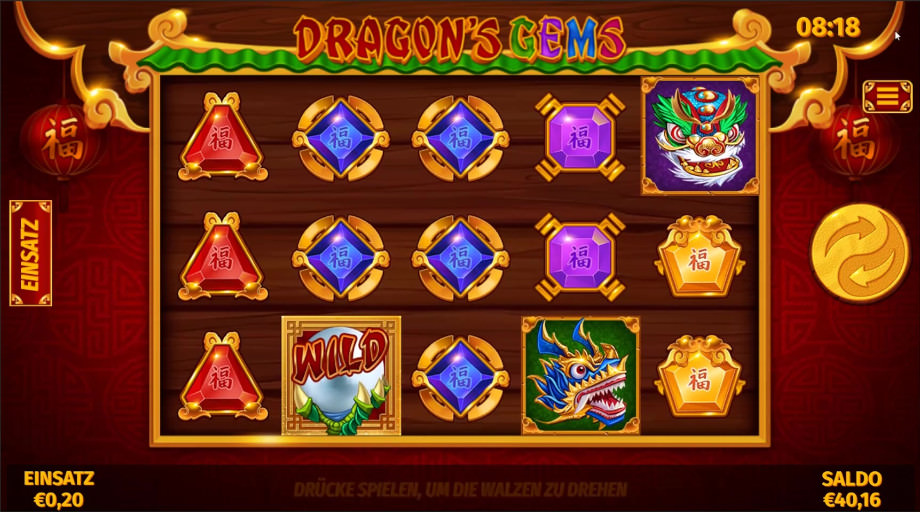 Dragon Gems von Slingo Originals