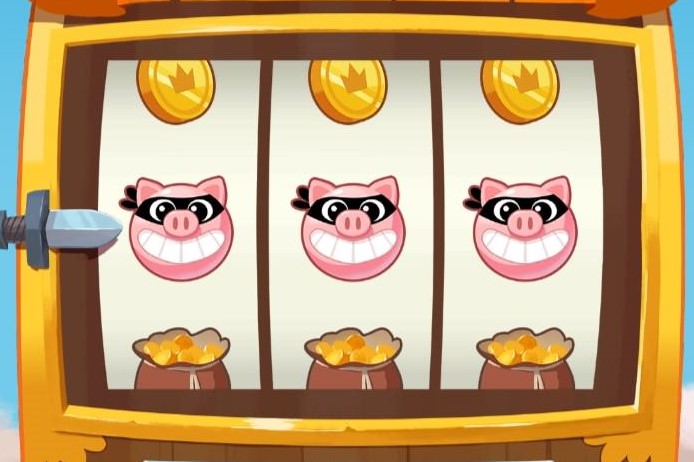 Über den Slot laufen bei Coin Master alle Aktionen