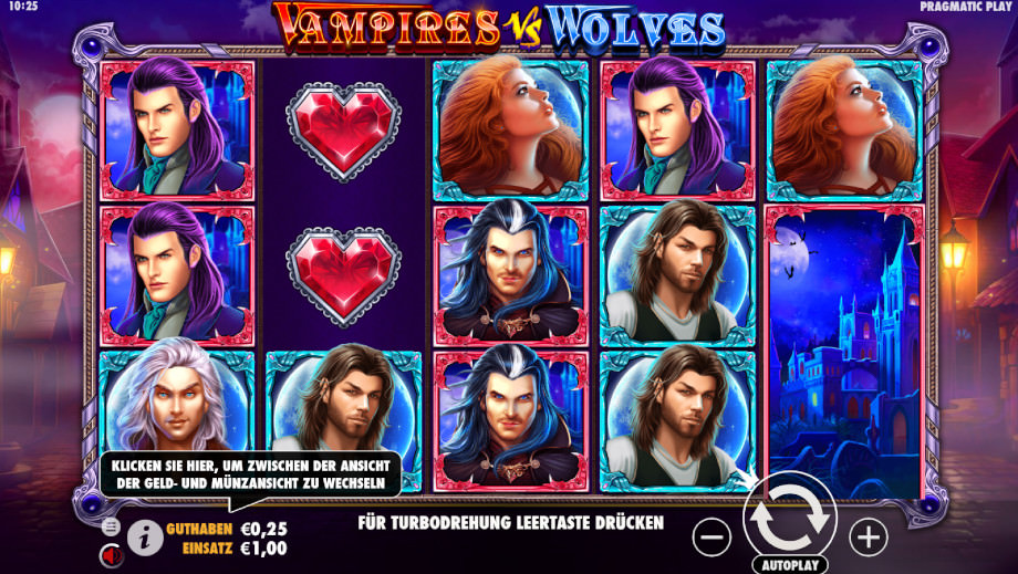 Vampires vs. Wolves von Pragmatic Play