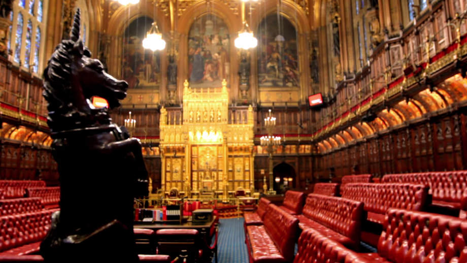 House of Lords in London