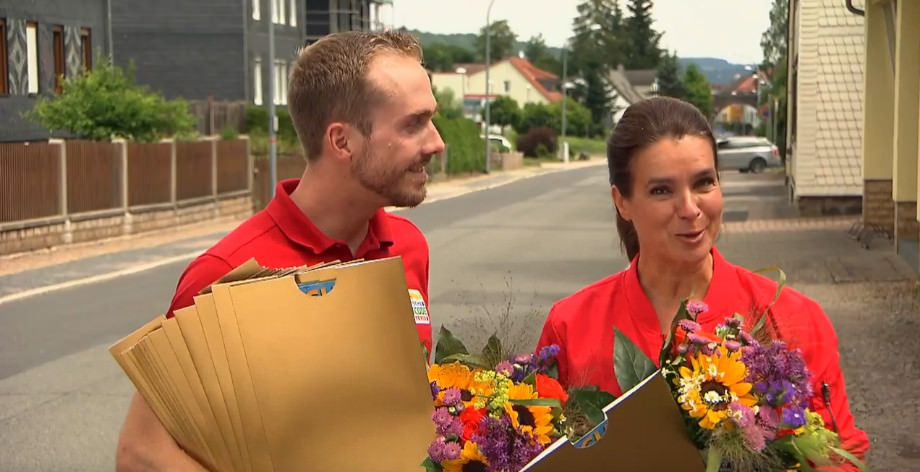 Katharina Witt bei der Postcode Lotterie