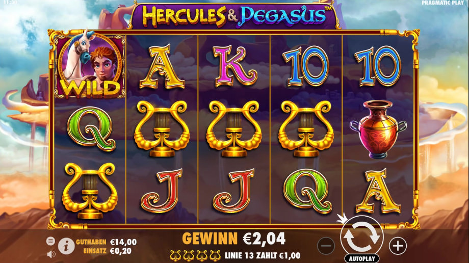 Hercules & Pegasus von Pragmatic Play