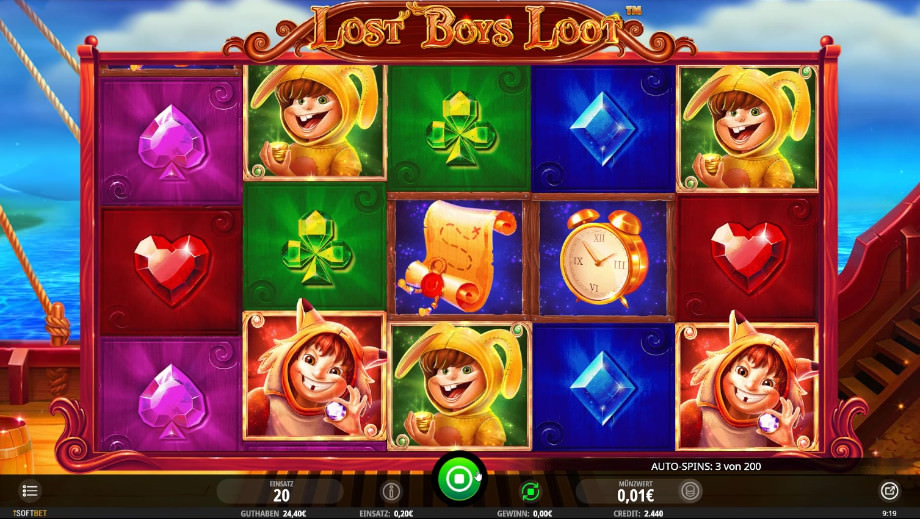 Lost Boys Loot von iSoftBet