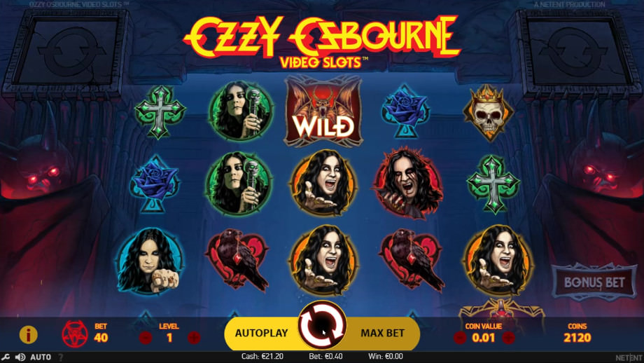 Ozzy Osbourne Video Slots von NetEnt