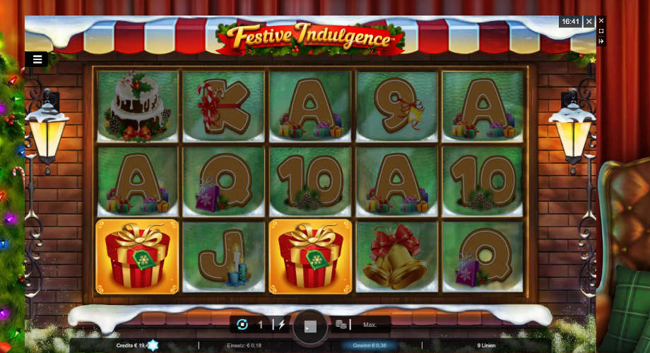 Festive Indulgence von Microgaming