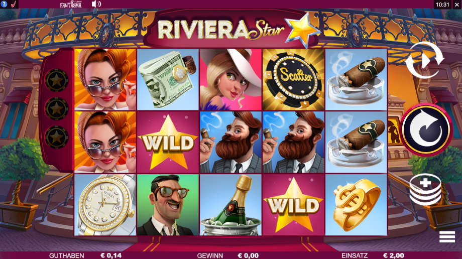 Riviera Star von Microgaming