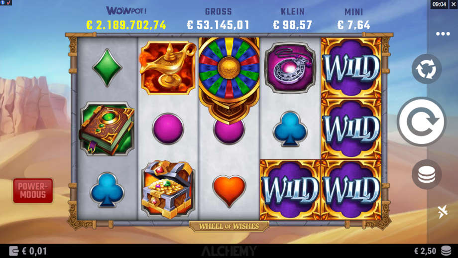 Wheel of Wishes von Microgaming