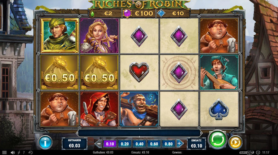 Der neue Riches of Robin Play'n GO Slot