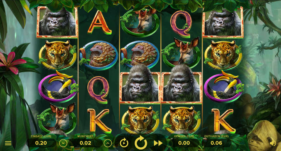 Gorilla Kingdom von NetEnt 