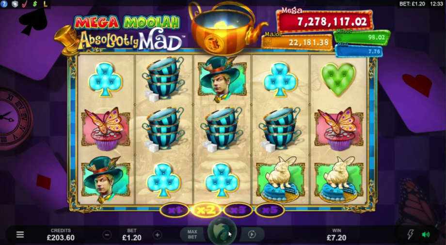 Der neue Slot Mega Moolah Absolootly Mad