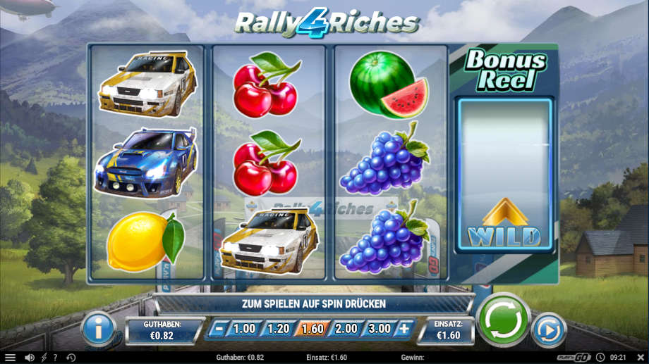 Rally 4 Riches von Play‘n GO