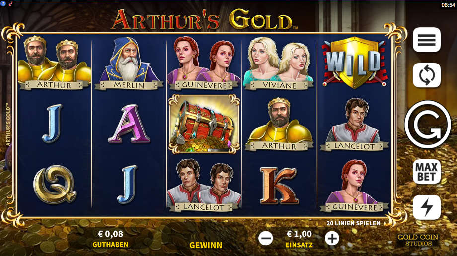 Arthur's Gold von Microgaming