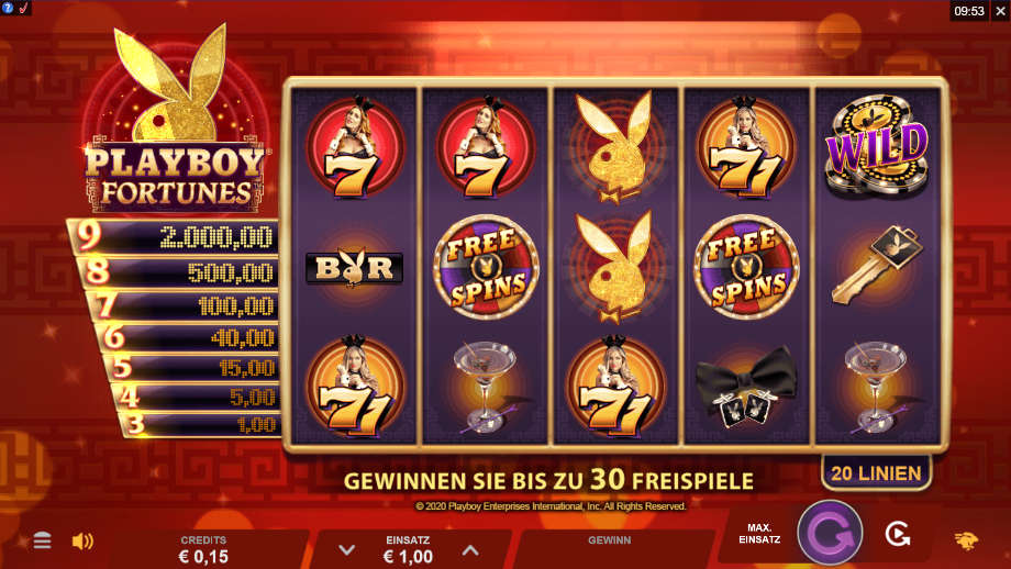 Playboy Fortunes von Gamesburger Studios