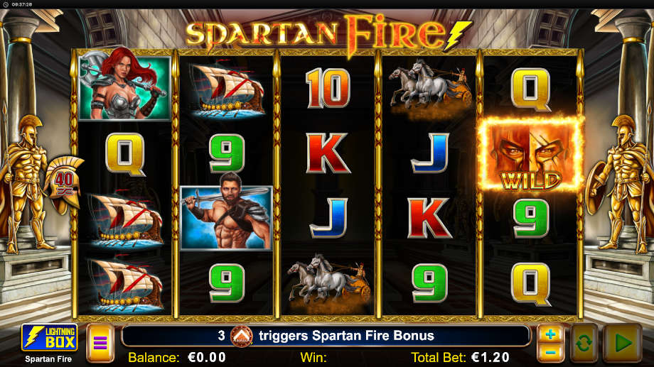 Spartan Fire von Lightning Box