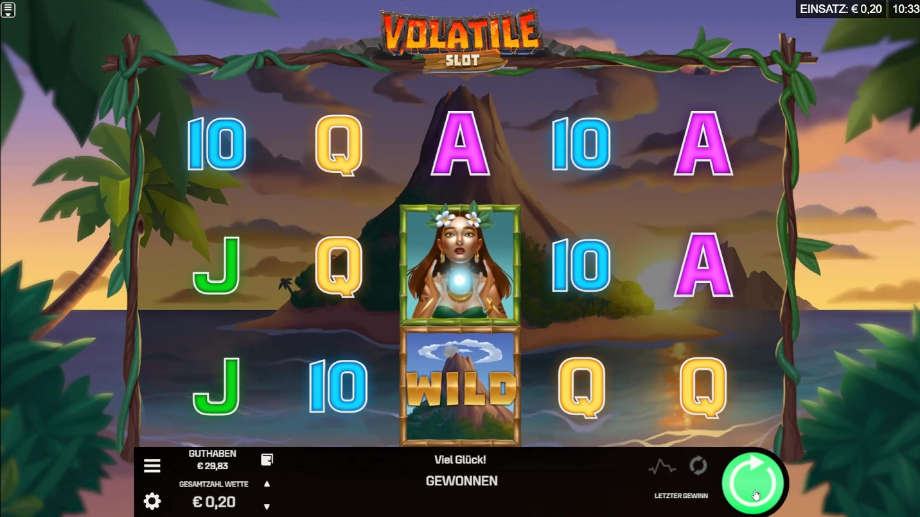 Volatile Slot von Golden Rock Studios