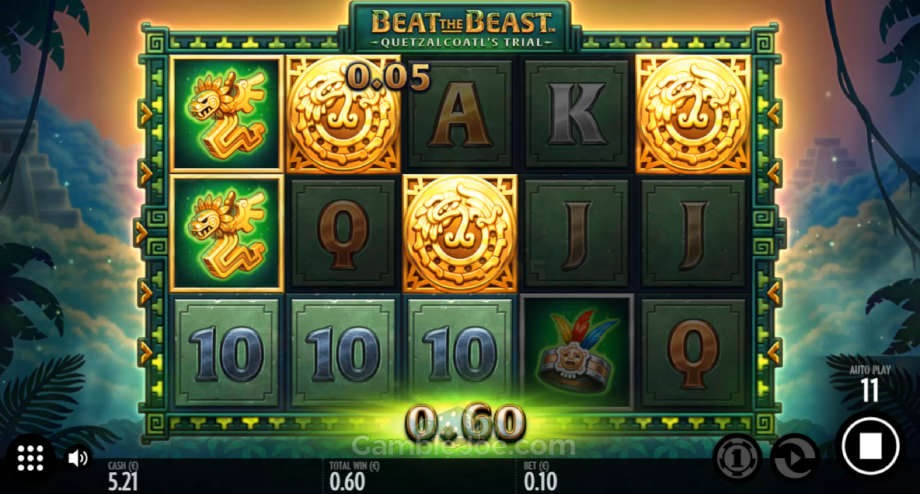 Beat the Beast: Quetzalcoatl’s Trial von Thunderkick