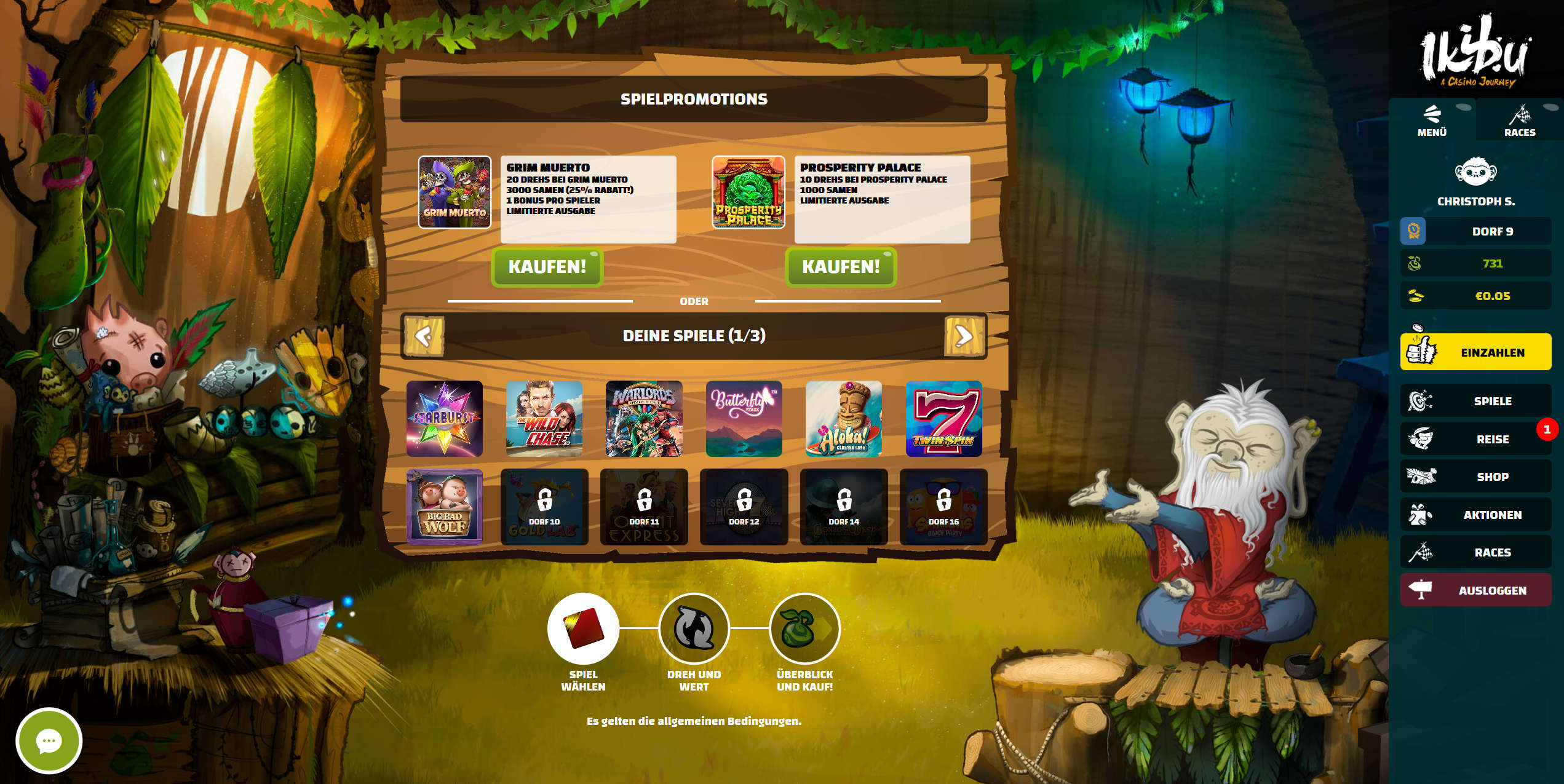 Samen Shop beim Ikibu Online Casino Der Samen Shop bei Ikibu