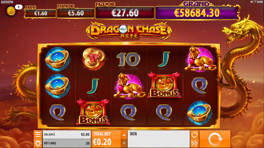 Der neue Dragon Chase Slot