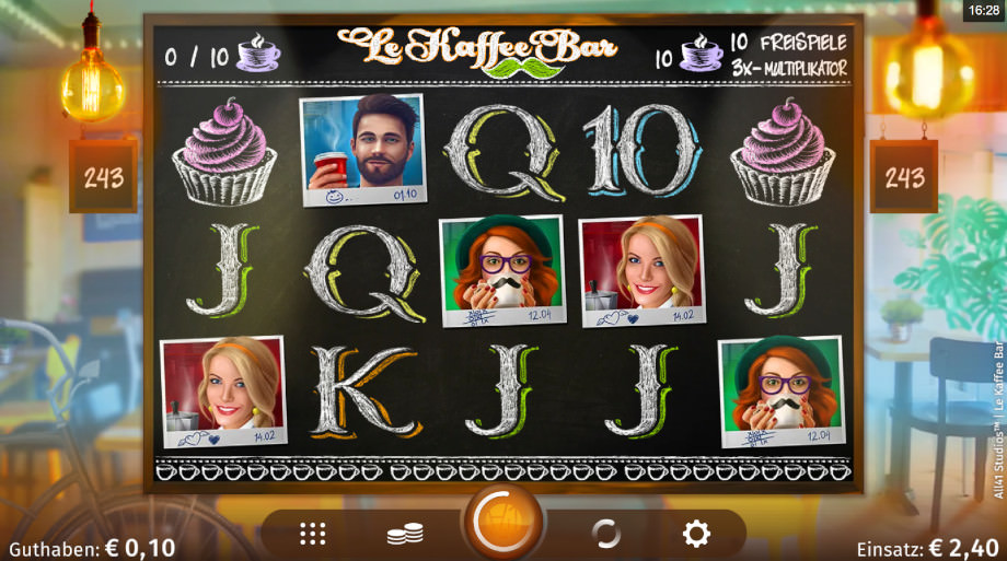 Le Kaffee Bar Slot von All41studios