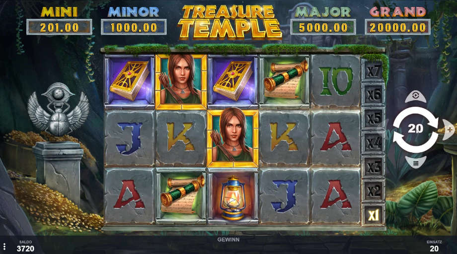 Treasure Temple von Pariplay