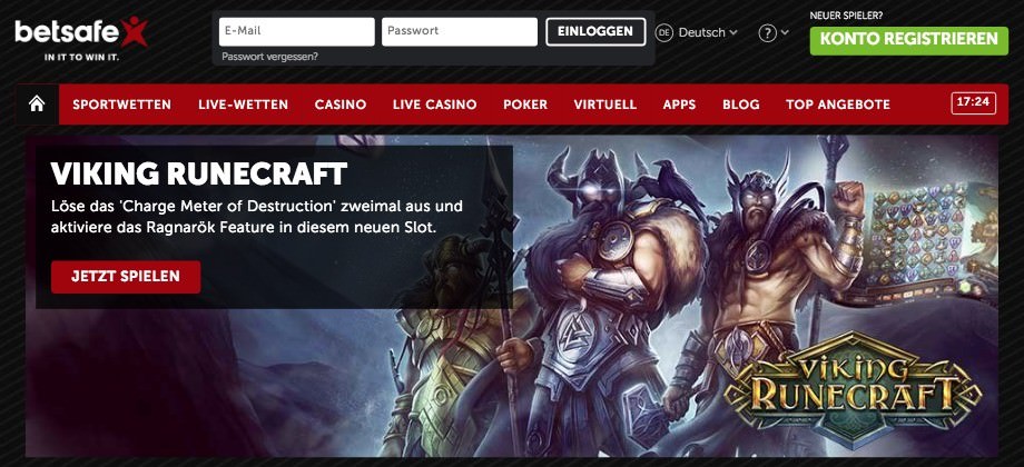 Betsafe Titelbild