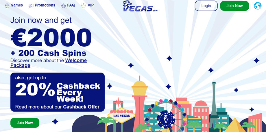 BluVegas Casino Cover picture