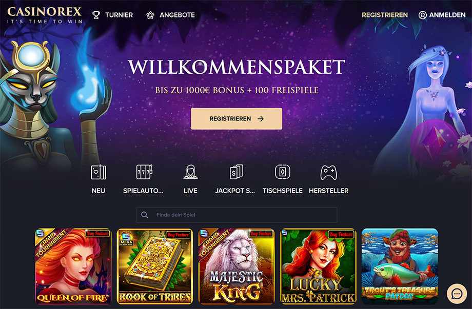 Casinorex Titelbild