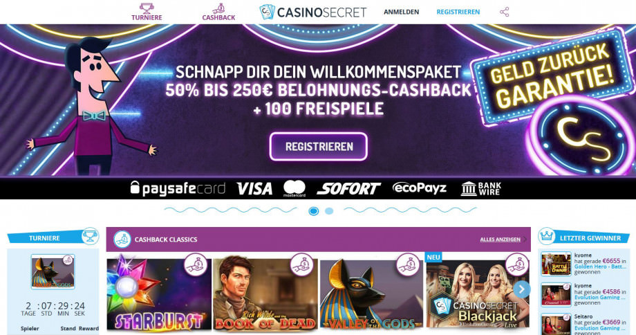 CasinoSecret Titelbild