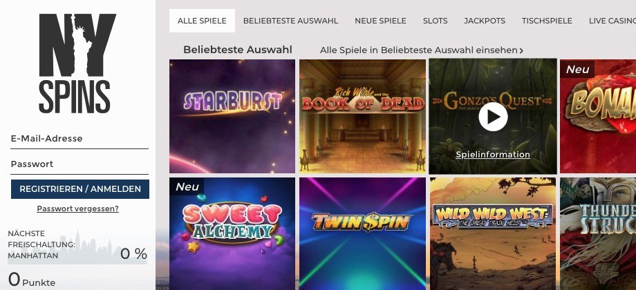 NYspins Titelbild