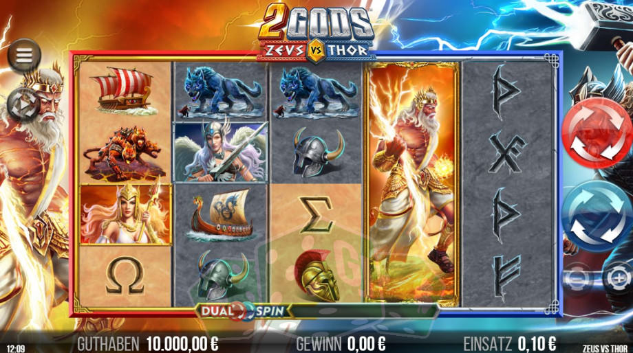 2 Gods Zeus vs Thor Cover picture