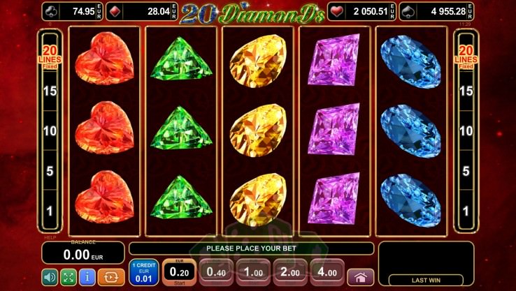 20 Diamonds Titelbild