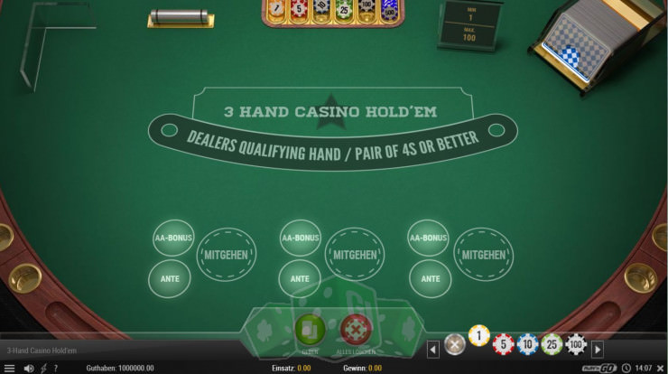 3 Hand Casino Hold'EM Titelbild