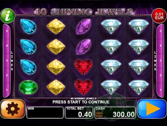 40 Shining Jewels Cover picture