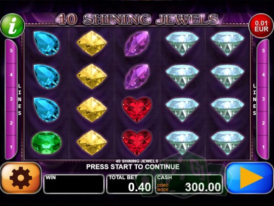 40 Shining Jewels Cover picture