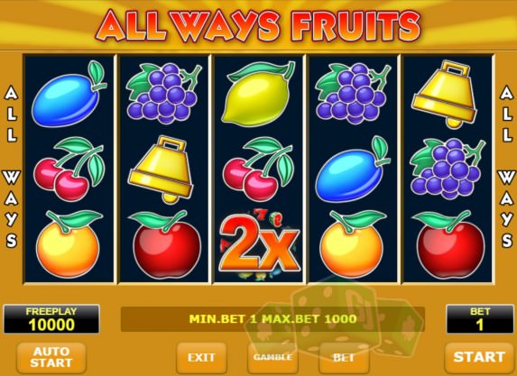 All Ways Fruits Cover picture