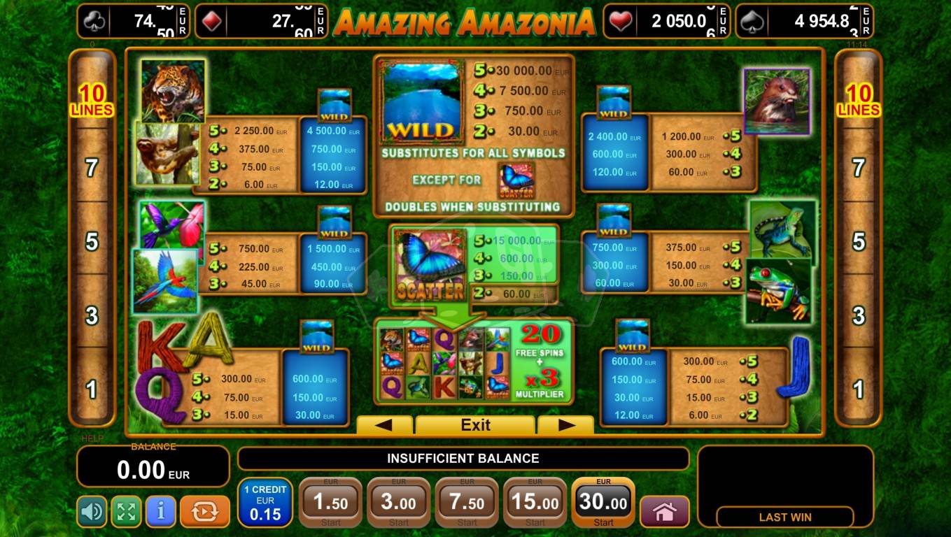 Amazonia игровой автомат бонусы при регистрации в казино без депозита