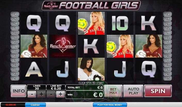 Benchwarmer Football Girls Titelbild