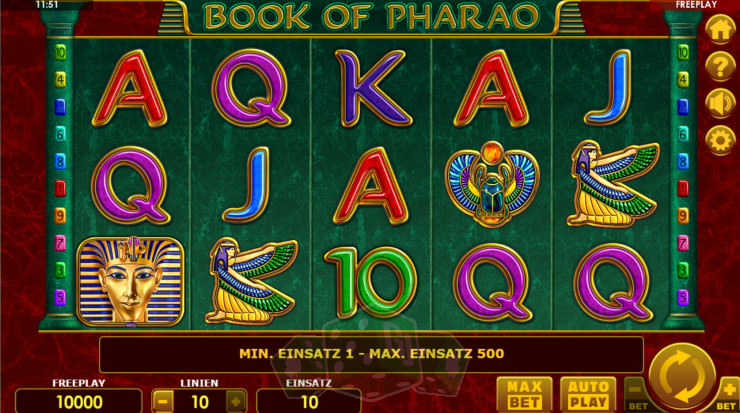 Book of Pharao Titelbild