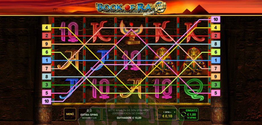 Book of Ra Deluxe Extra Spins Titelbild