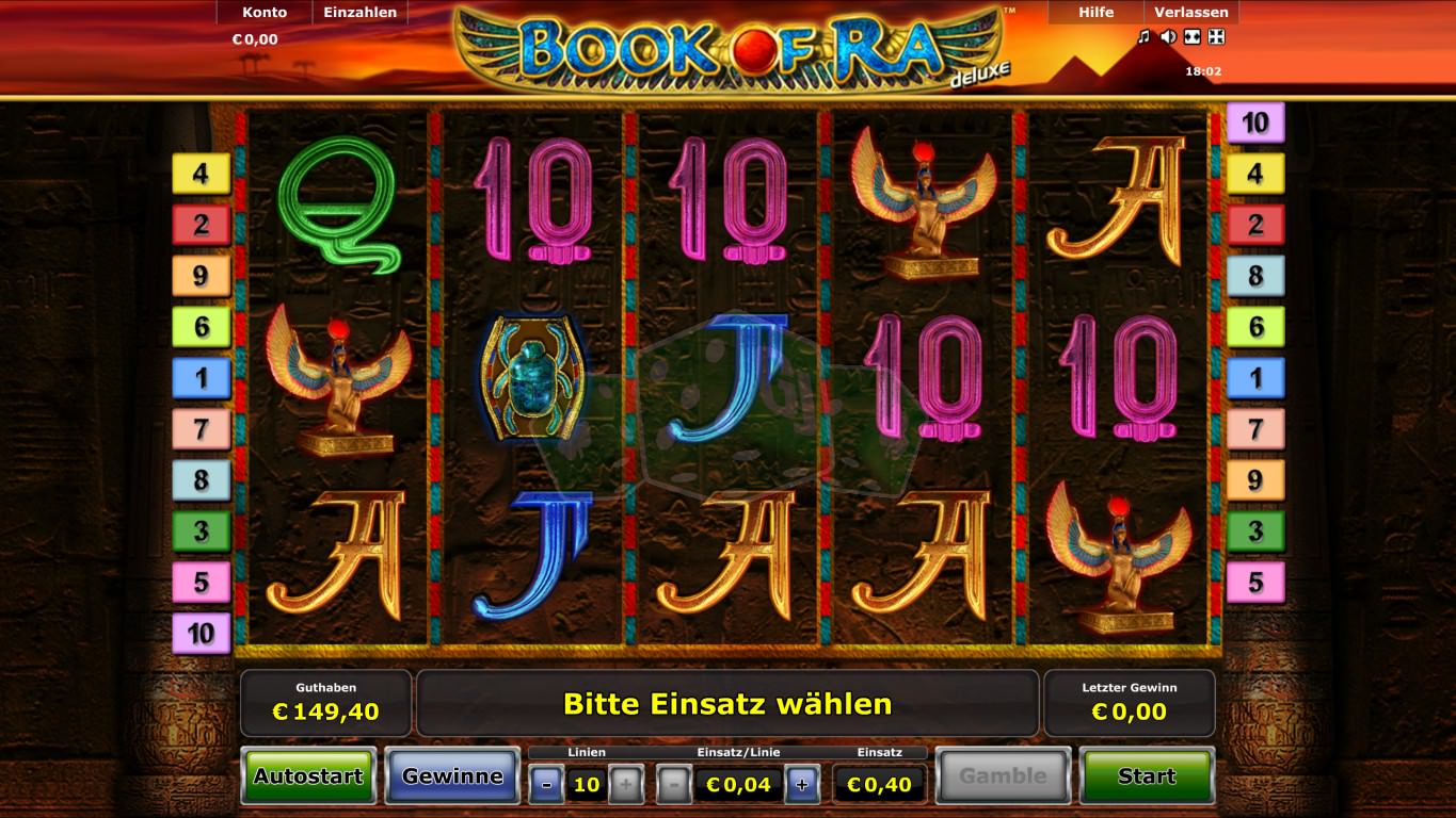 Casino Games Book Of Ra Deluxe